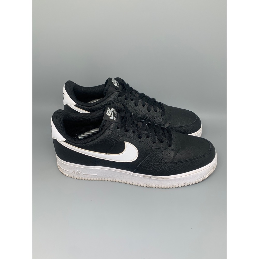 Nike Air Force 1 07 Low Black White CT2302-002 Men's Sz 13